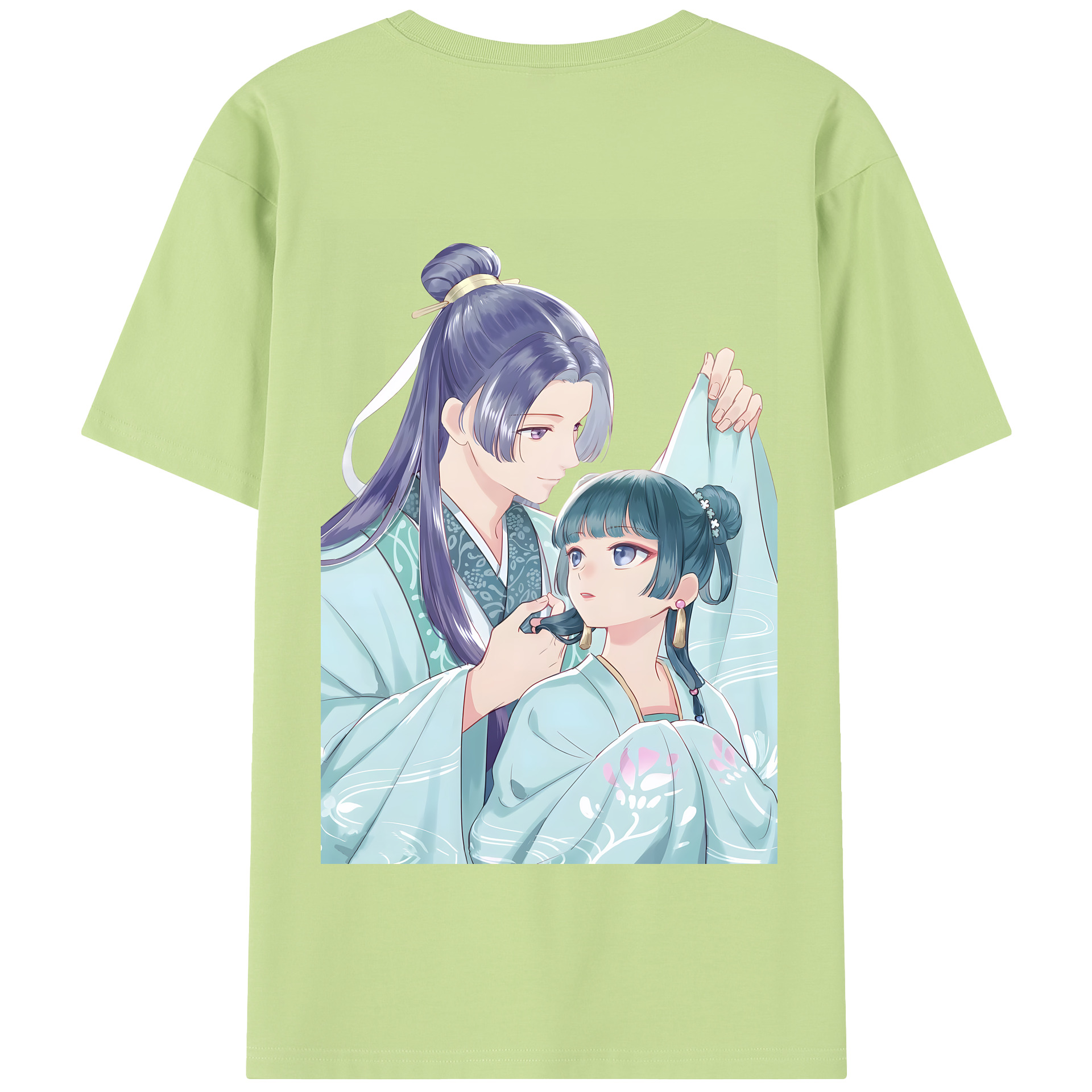 （画像用） 薬屋のひとりごと The Apothecary Diaries 綿100％半袖Tシャツ（背面プリント）
